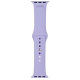 Apple Watch (42/44/SE/45/49MM) Holdit Silicone Watch Strap - Lavender