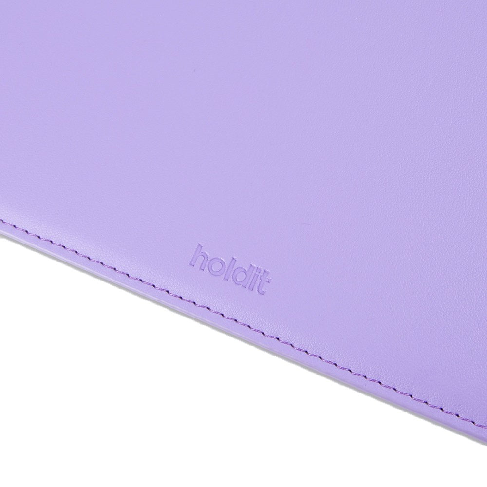 Holdit Leather Laptop Sleeve 14" (32,5 x 22,7 x 1,7 cm) - Violet