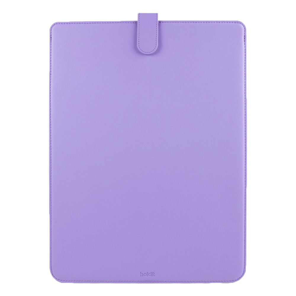 Holdit Leather Laptop Sleeve 14" (32,5 x 22,7 x 1,7 cm) - Violet