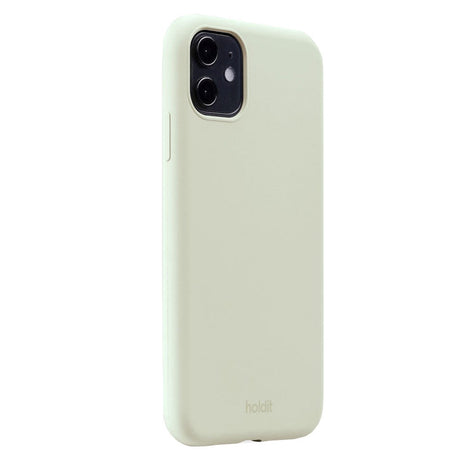 Holdit iPhone 11 Soft Touch Silicone Case - White Moss