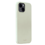 Holdit iPhone 14 / 13 Soft Touch Silikone Case - White Moss