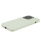 Holdit iPhone 14 Pro Soft Touch Silicone Case - White Moss