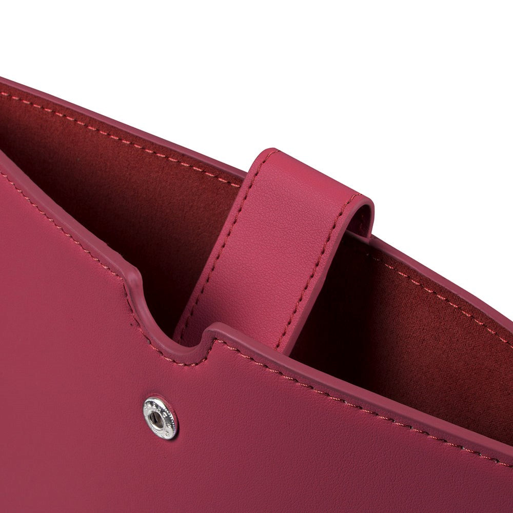 Holdit Leather MacBook / Laptop 14" Sleeve (32,5 x 22,7 x 2 cm) - Red Velvet