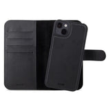 Holdit iPhone 15 Plus Wallet Case Magnet Plus - Flip Case - Black