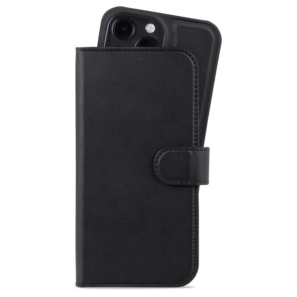 Holdit iPhone 15 Pro Max Wallet Case Magnet Plus - Flip Case - Black