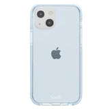 iPhone 14 / 13 Holdit Seethru Case - Mineral Blue