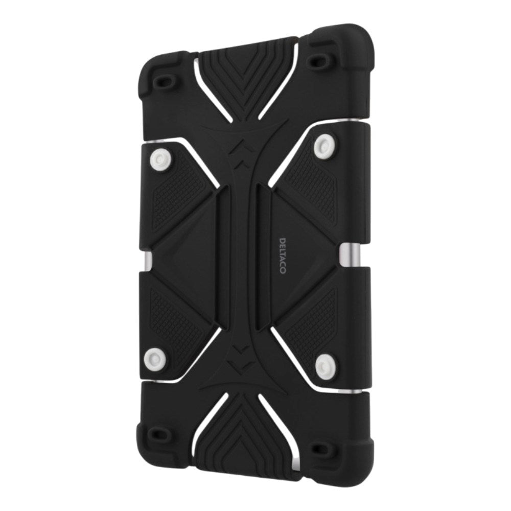 Universal 7-8" Deltaco Case w. Stand Function - Black