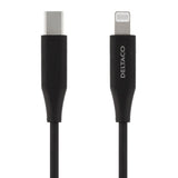 Deltaco 18W USB-C to Lightning Cable - 2m - Black
