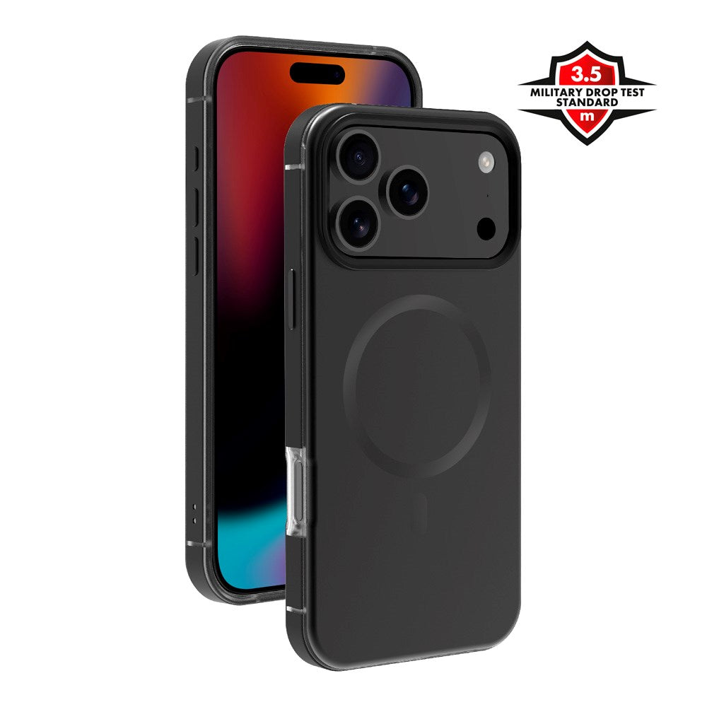 X2O iPhone 17 Pro Max Mag Metal Case - MagSafe Compatible - Black