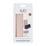 Samsung Galaxy S26 X2O Classic Wallet Flip Case - Rose Gold