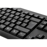 Deltaco Wired Keyboard with Nordic Layout - Black