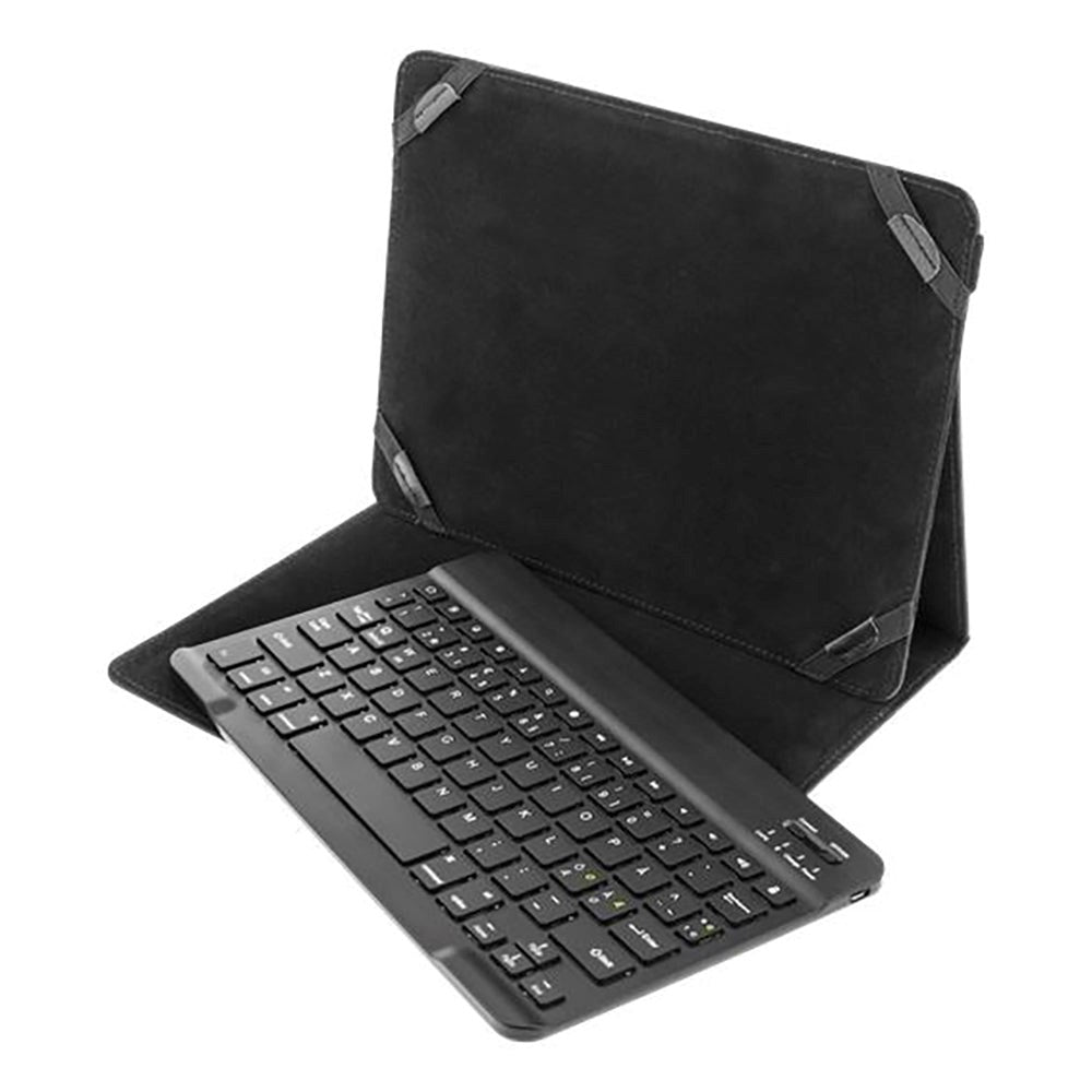 Deltaco Case & Keyboard w. Nordic Layout For  (225 x 165mm-245 x 185mm)  Tablets