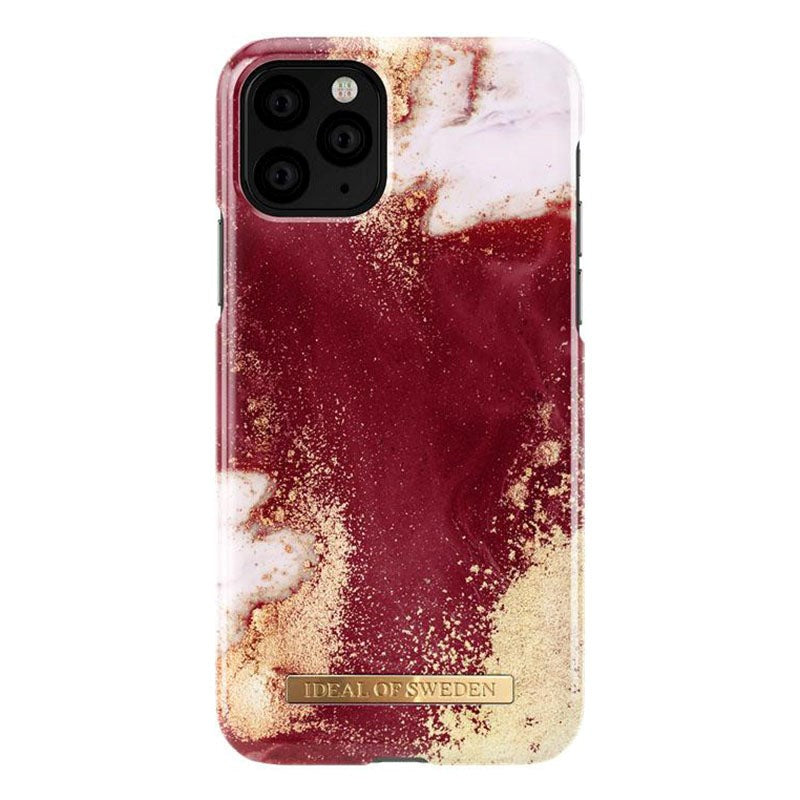 IDEAL OF SWEDEN iPhone 11 Pro Fashion Case Burgundy Marble