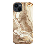 iDeal Of Sweden iPhone 14 Plus Fashion Case - Golden Sand Marble