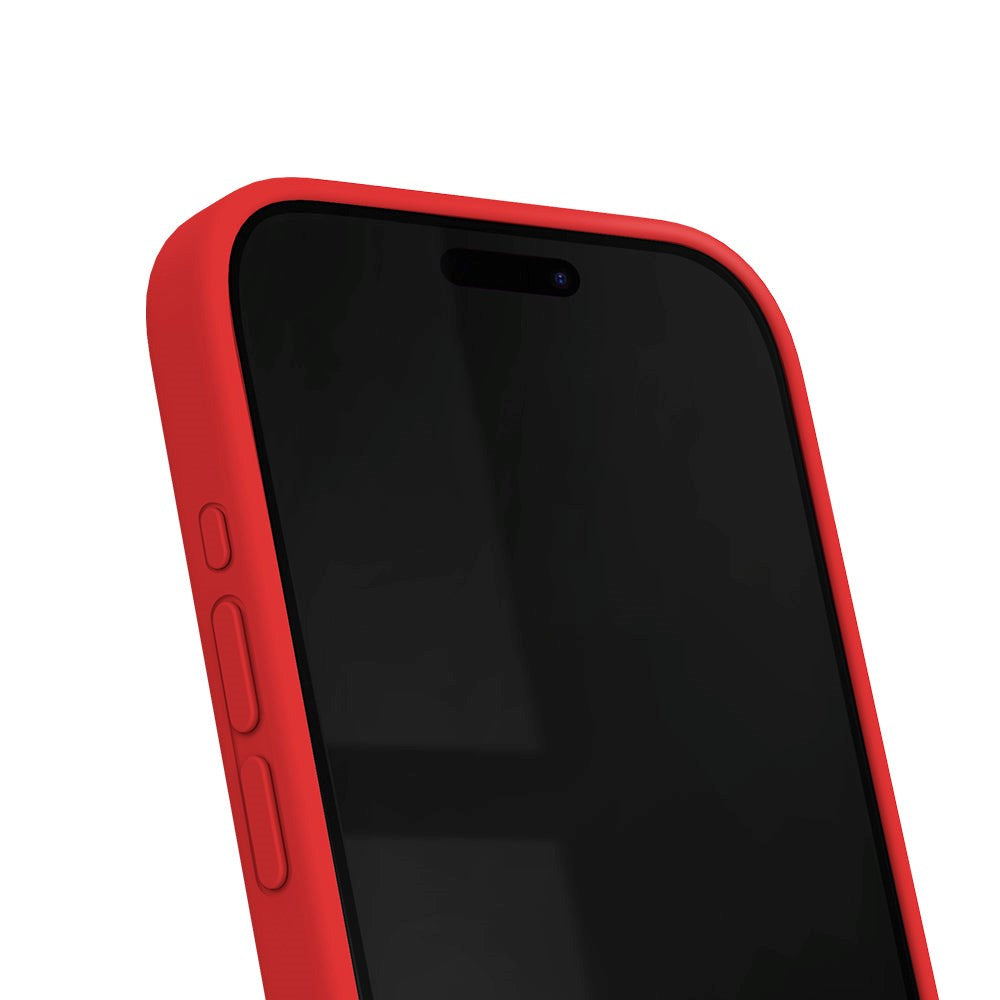 iDeal Of Sweden iPhone 15 Pro Silicone Case - Red