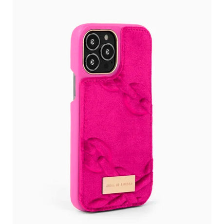 iDeal Of Sweden iPhone 13 Pro Max / 12 Pro Max Fashion Case Atelier - Velour Hyper Pink