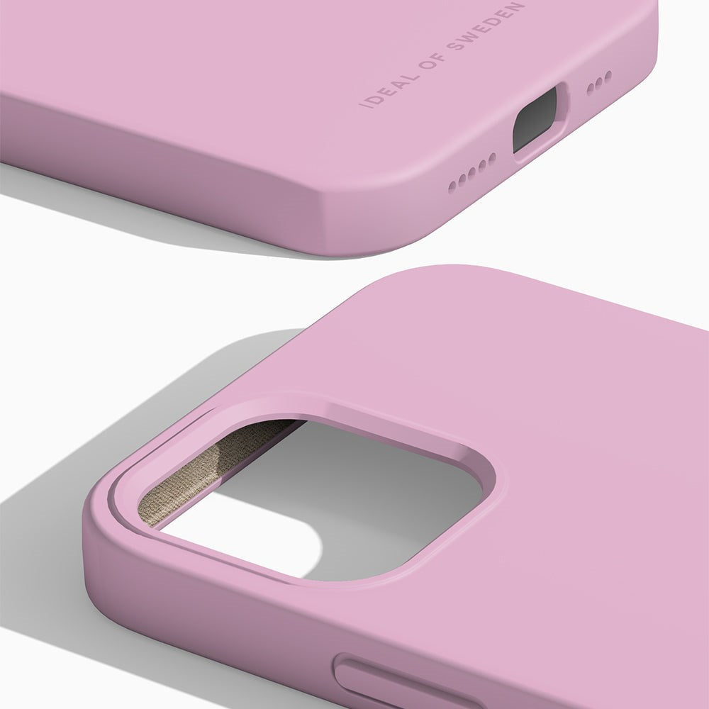 iDeal Of Sweden iPhone 12 / 12 Pro Silicone Case - Bubblegum Pink