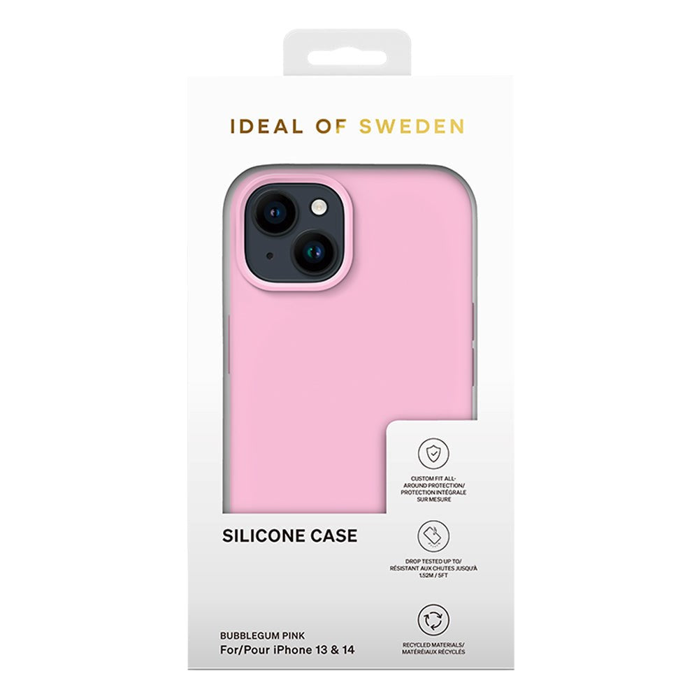 iDeal Of Sweden iPhone 14 / 13 Silicone Case - Bubblegum Pink