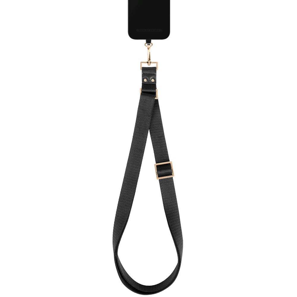 iDeal Of Sweden Webbing Lanyard Strap for Mobile - Black Gold