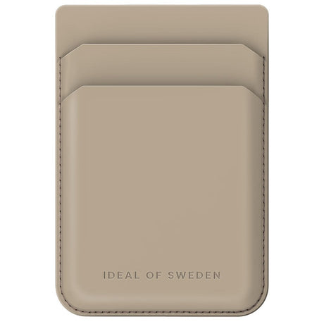 iDeal Of Sweden Magnetic Cardholder - MagSafe Compatible - Beige