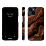 iDeal Of Sweden iPhone 14 / 13 Fashion Case - Dark Amber Marble