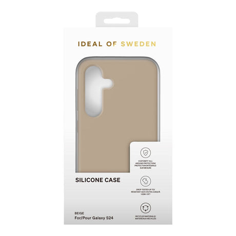 Samsung Galaxy S24 Silicone Case iDeal Of Sweden - Beige