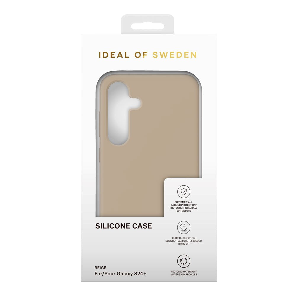 Samsung Galaxy S24+ (Plus) Silicone Case iDeal Of Sweden - Beige