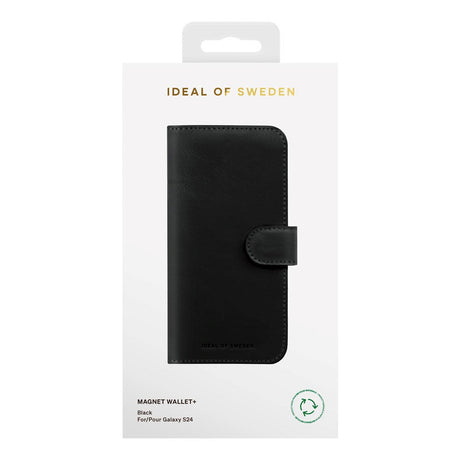 iDeal Of Sweden Samsung Galaxy S24 Magnet Wallet+ Case - Black