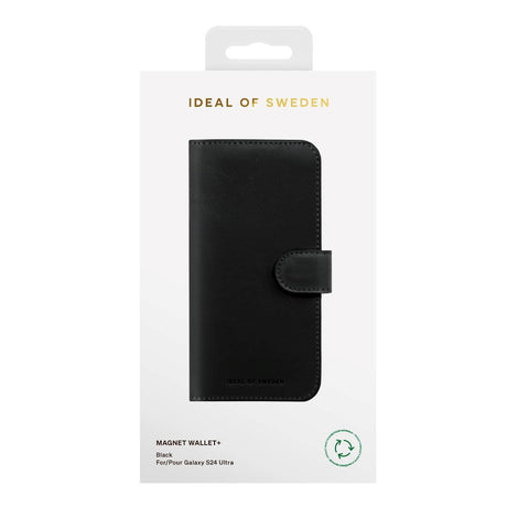 iDeal Of Sweden Samsung Galaxy S24 Ultra Magnet Wallet+ Case - Black