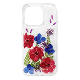 iDeal Of Sweden Clear Case for iPhone 15 Pro - Autumn Bloom