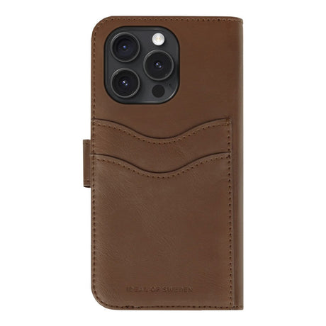 iDeal Of Sweden iPhone 15 Pro Max Magnet Wallet+ Case - Brown