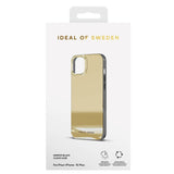 iPhone 15 Plus iDeal Of Sweden Mirror Case - Mirror Gold