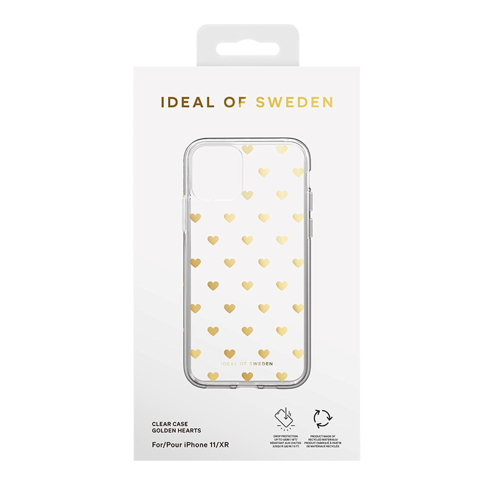 iDeal Of Sweden Clear Case for iPhone 11 - Golden Hearts