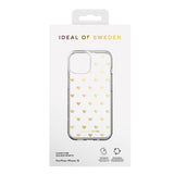 iDeal Of Sweden Clear Case for iPhone 15 - Golden Hearts