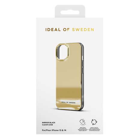 iPhone 14 / 13 iDeal Of Sweden Mirror Case - Mirror Gold