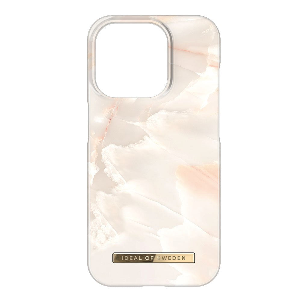 iDeal Of Sweden Fashion Case for iPhone 15 Pro - Rose Pearl Marble