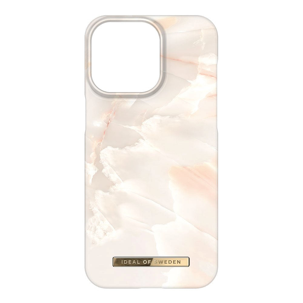 iDeal Of Sweden iPhone 15 Pro Max Fashion Case - MagSafe Compatible - Rose Pearl Marble