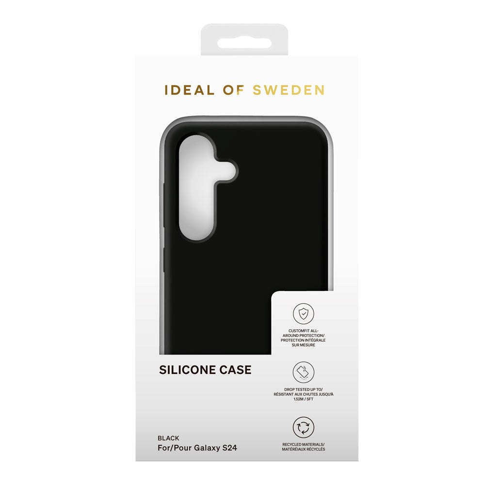 Samsung Galaxy S24 Silicone Case iDeal Of Sweden - Black