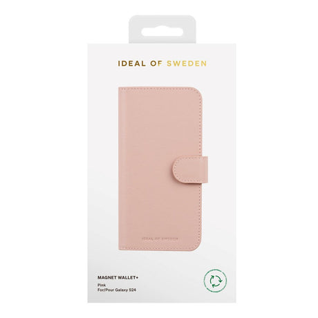 iDeal Of Sweden Samsung Galaxy S24 Magnet Wallet+ Case - Pink