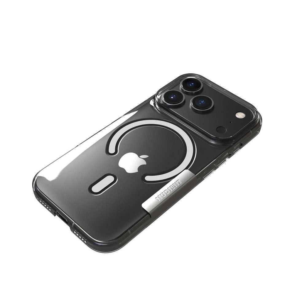 iPhone 18 Pro / 17 Pro Nudient Thin Case - MagSafe Compatible - Transparent