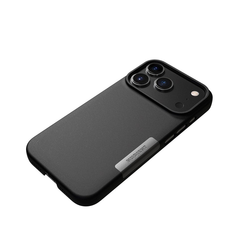 Nudient Thin Case iPhone 17 Pro Case - MagSafe Compatible - Ink Black