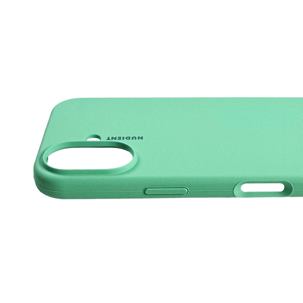 Nudient iPhone 16 Base Silicone Case - Mint Green