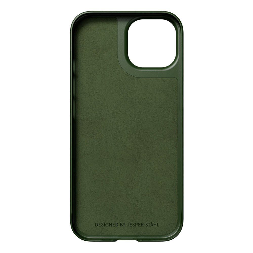 Nudient Thin Case iPhone 15 Case - MagSafe Compatible - Pine Green