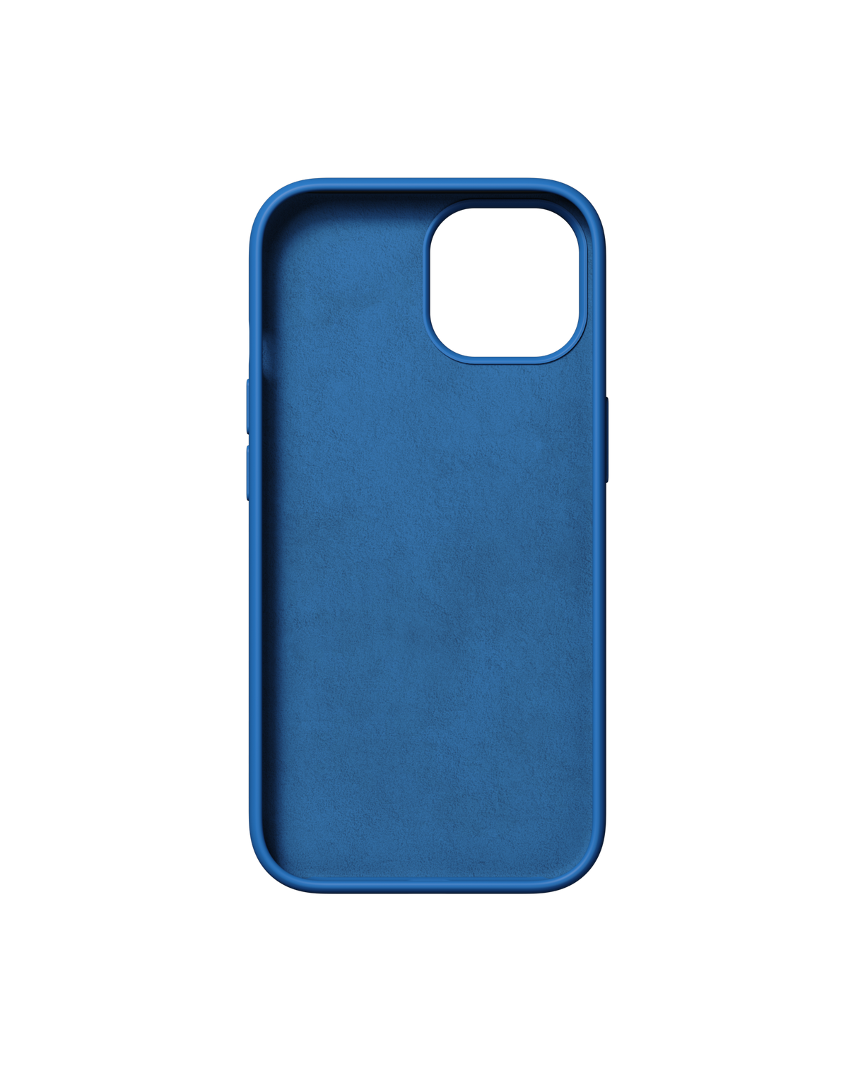 Nudient iPhone 15 Base Silicone Case - Vibrant Blue