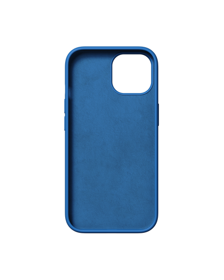 Nudient iPhone 15 Base Silicone Case - Vibrant Blue