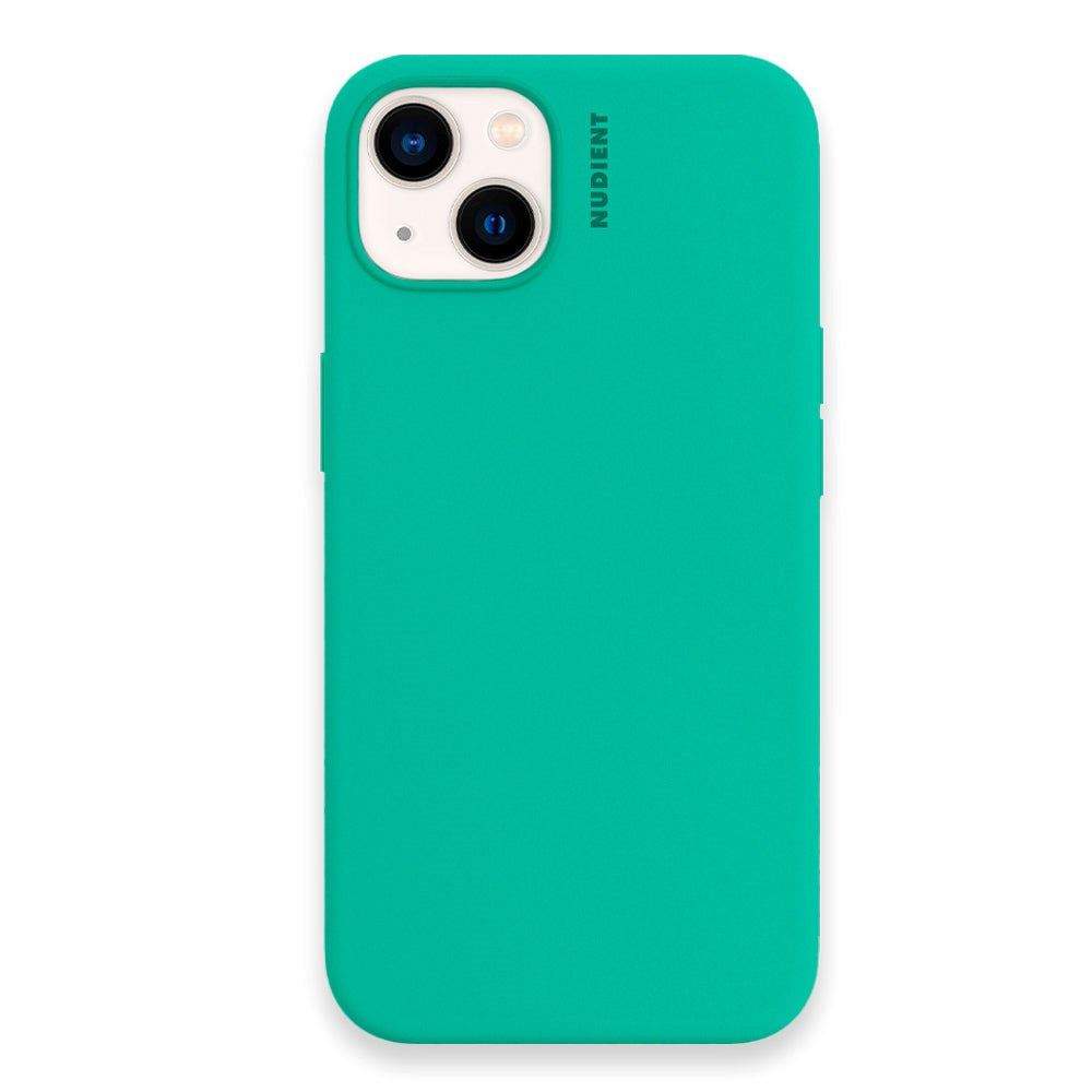 Nudient iPhone 13 Base Silicone Case - Mint Green