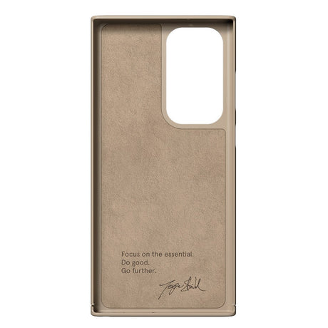 Nudient Thin Case Samsung Galaxy S23 Ultra Back Case - Clay Beige