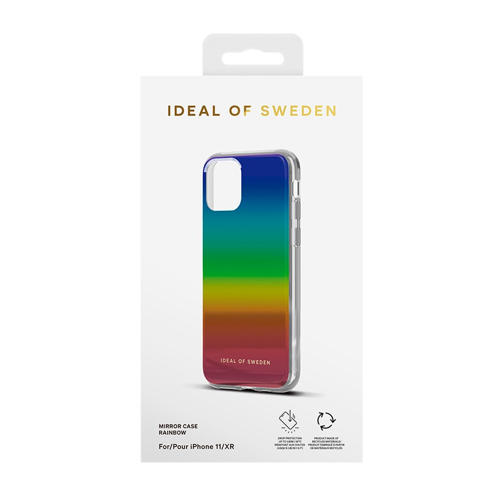 iPhone 11 iDeal Of Sweden Mirror Case - Rainbow