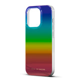 iPhone 14 Pro iDeal Of Sweden Mirror Case - Rainbow