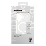 iDeal Of Sweden iPhone 16 Ideal Bumper Case - MagSafe Compatible - Cloudy White